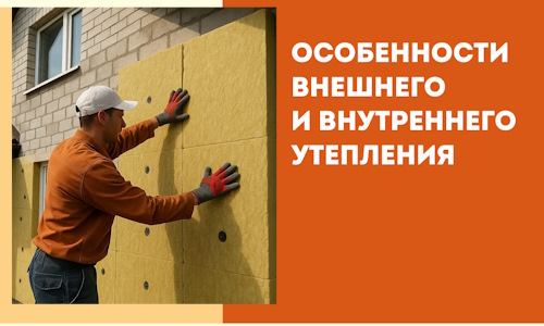 Какие особенности внешнего и внутреннего утепления в Острогожске