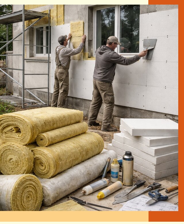 Утепление домов в Острогожске под ключ от 4381 руб/м2 | Профессионально — ТепломастерСтг