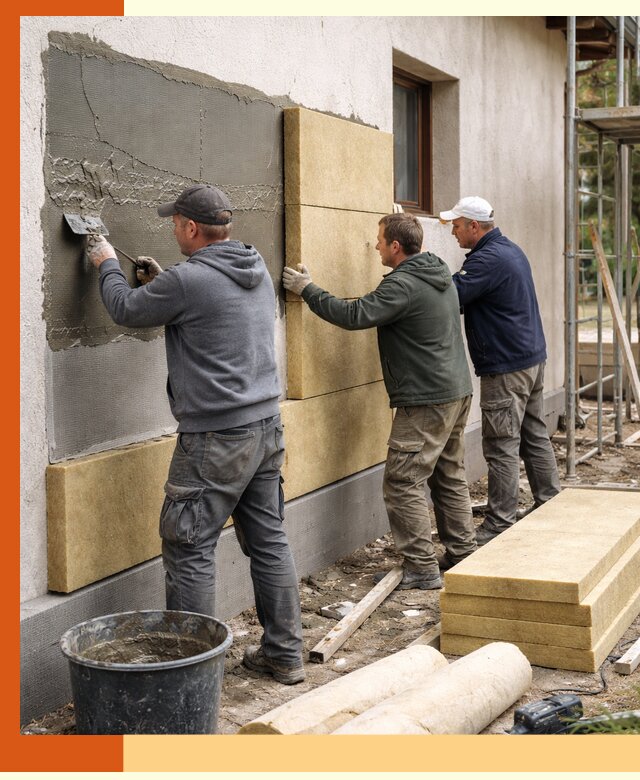 Утепление частного дома в Острогожске — тепло, экономия и надежность