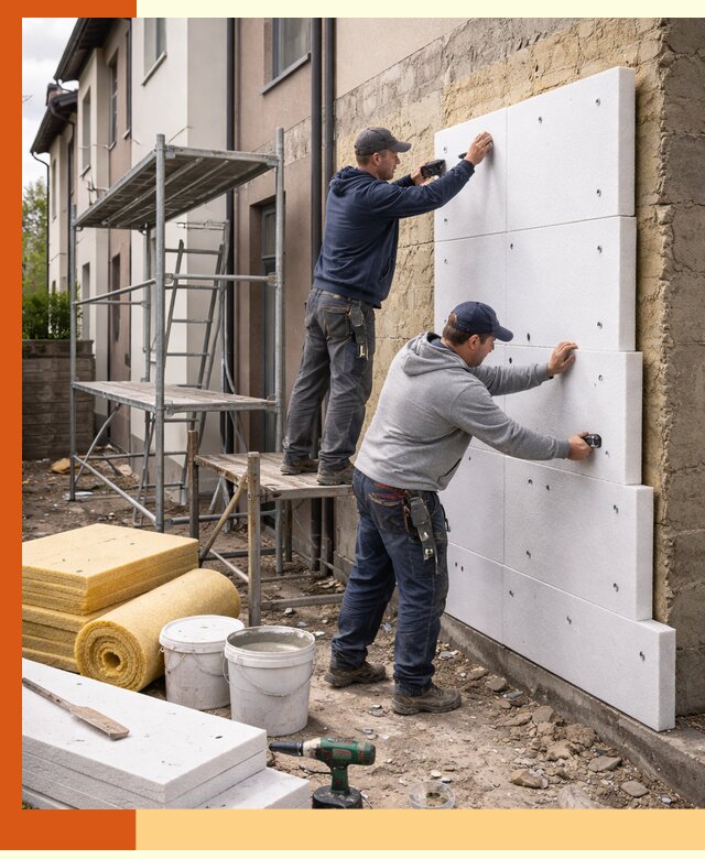 Утепление таунхауса с гарантией комфорта в Острогожске