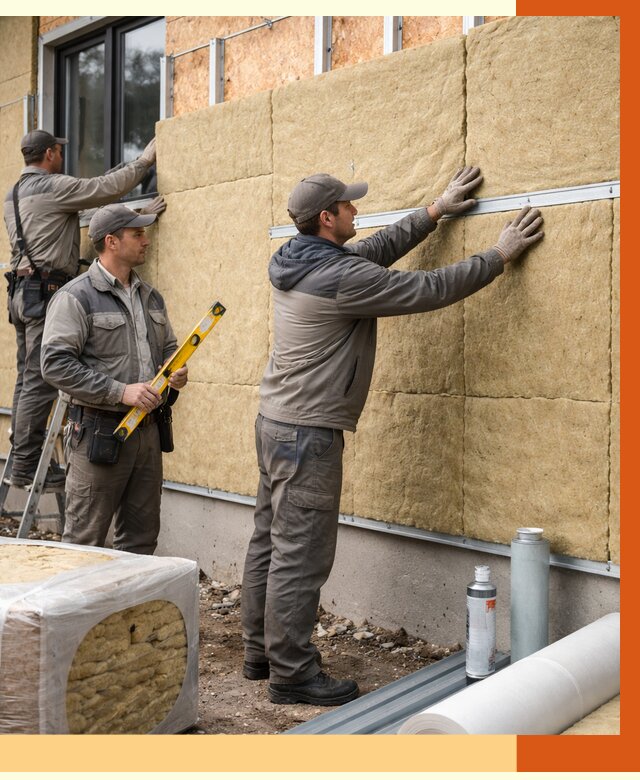 Утепление дома из SIP панелей в Острогожске от 6467 руб./м² под ключ | ТепломастерСтг