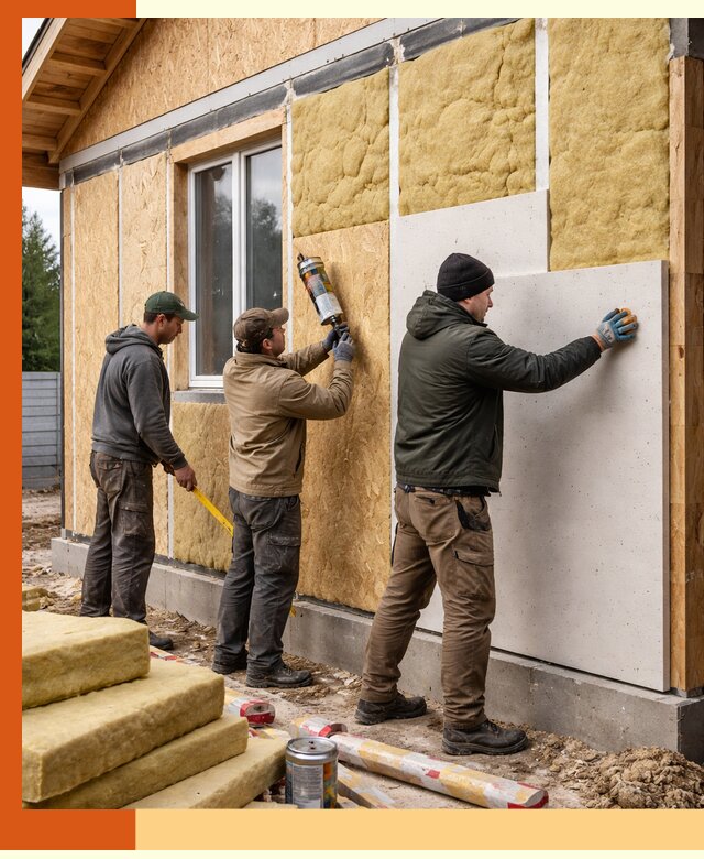 Профессиональное утепление дома из SIP-панелей в Острогожске