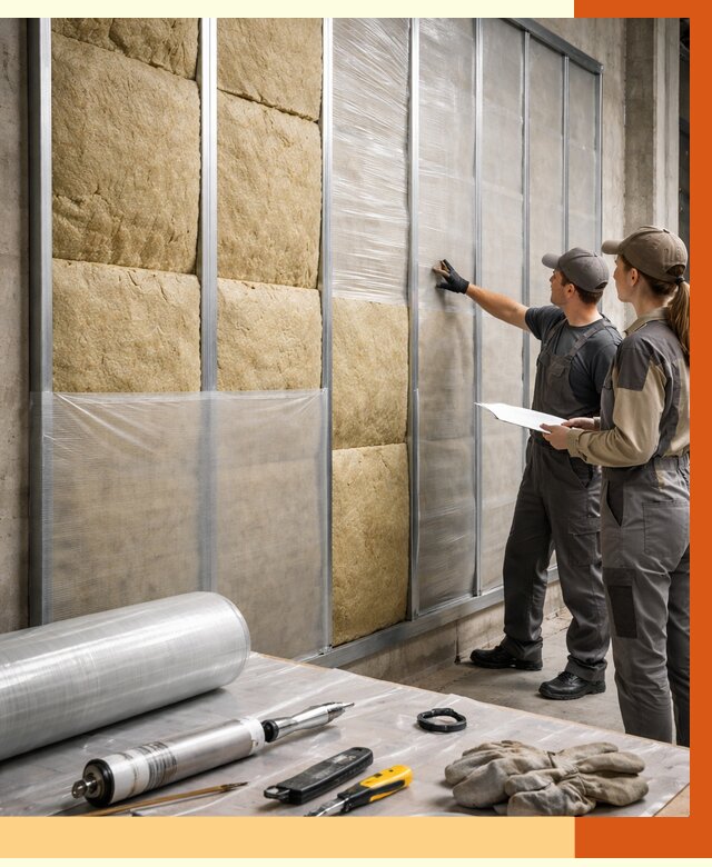 Утепление склада химсырья в Острогожске от 4694 руб. под ключ | ТепломастерСтг