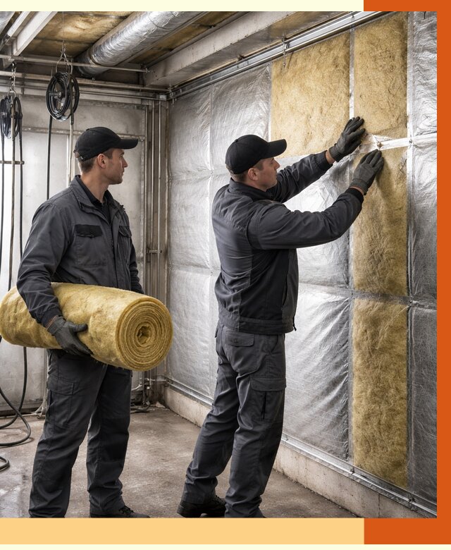 Утепление автомойки в Острогожске от 8866 руб./м2 — комплексное утепление под ключ | ТепломастерСтг