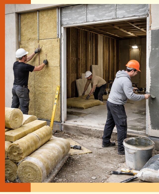 Утепление торгового павильона в Острогожске — качественно и энергоэффективно