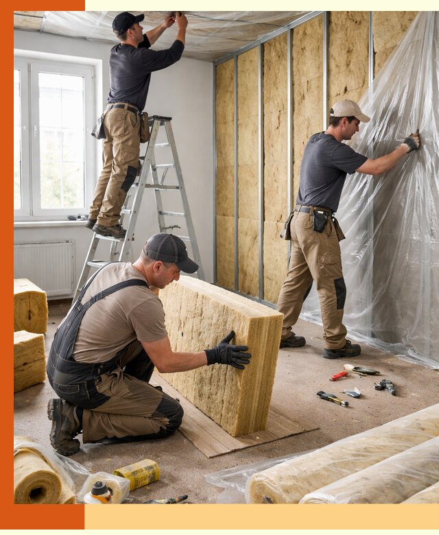 Утепление офисных помещений под ключ в Острогожске