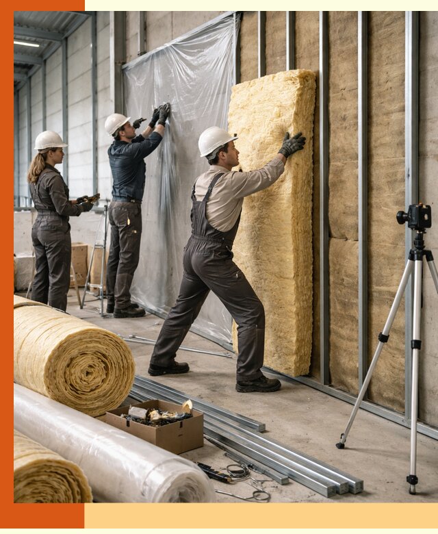 Утепление складского терминала в Острогожске профессионально и надёжно