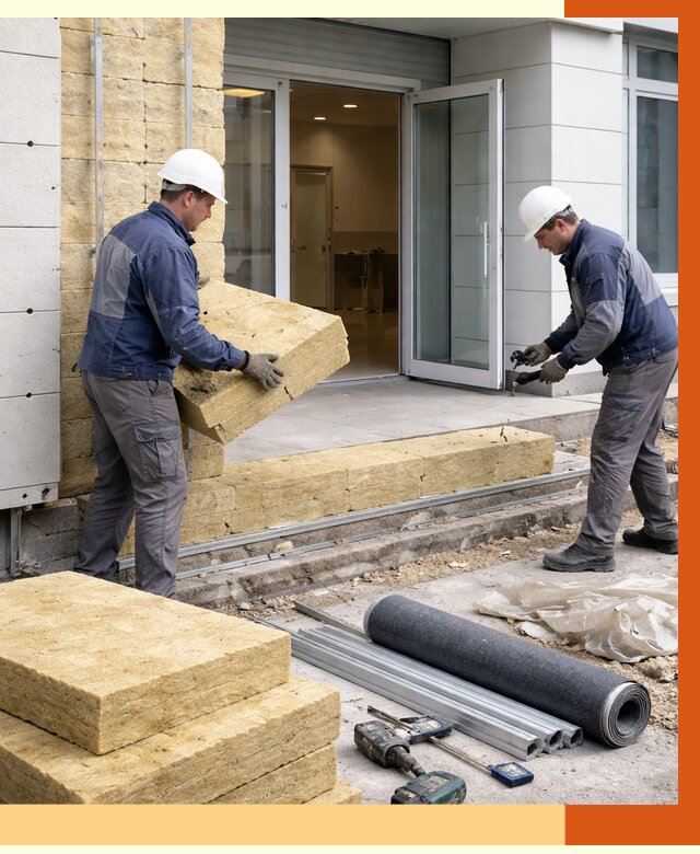 Утепление медицинского центра в Острогожске под ключ от 13039 руб./м² | ТепломастерСтг