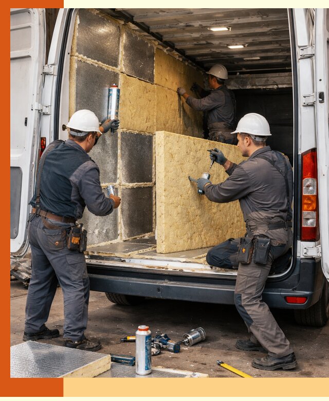 Утепление фургона-рефрижератора в Острогожске для сохранения температуры