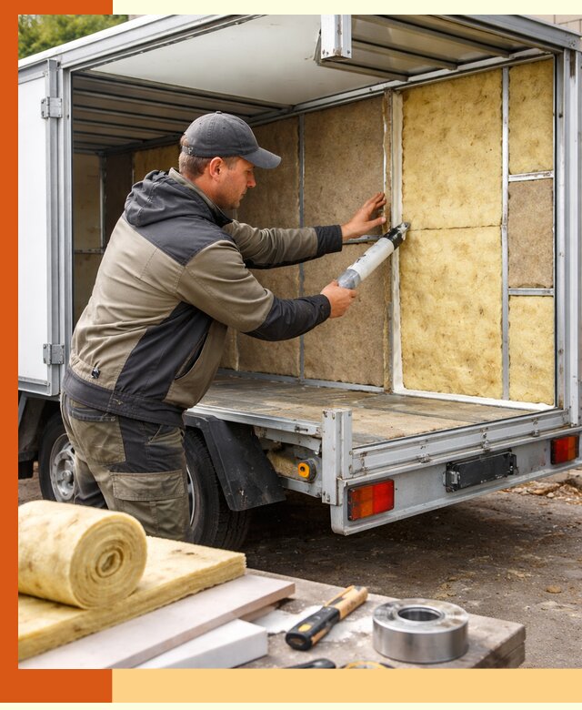 Профессиональное утепление прицепа в Острогожске для любых условий