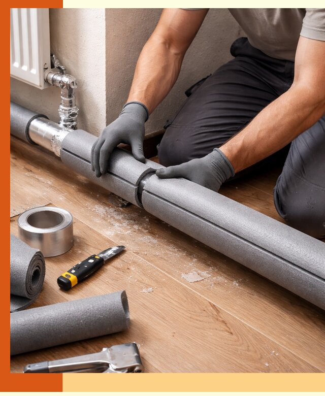 Утепление труб отопления в Острогожске: теплоизоляция и защита сети