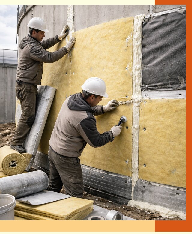 Утепление резервуара в Острогожске от 28685 руб/м2 — монтаж ППУ и комплекс под ключ | ТепломастерСтг