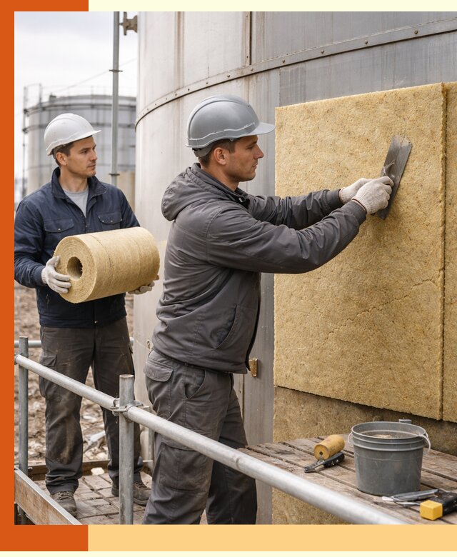 Профессиональное утепление резервуара и теплоизоляция в Острогожске