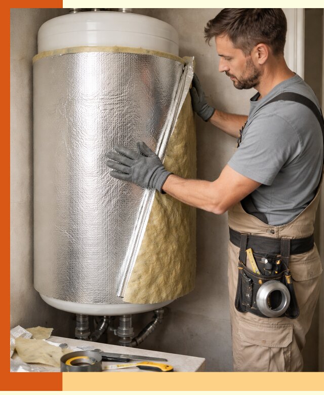 Утепление бойлера в Острогожске для снижения теплопотерь и экономии энергии