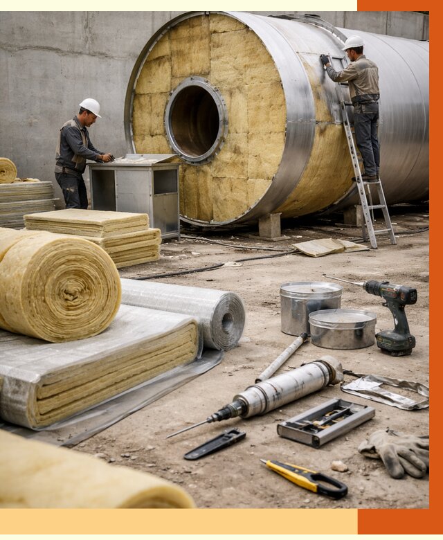 Утепление резервуара с топливом в Острогожске от 28685 руб. под ключ | ТепломастерСтг