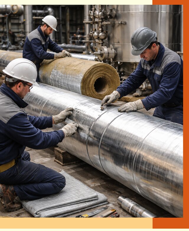 Утепление технологического оборудования в Острогожске от 4381 руб. за м2 | ТепломастерСтг