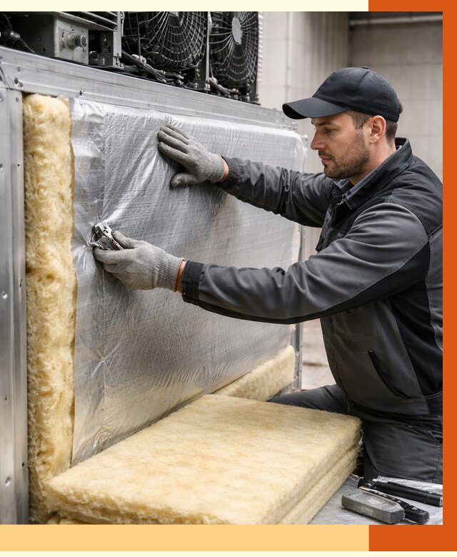 Утепление холодильного агрегата в Острогожске от 8866 руб. под ключ | ТепломастерСтг