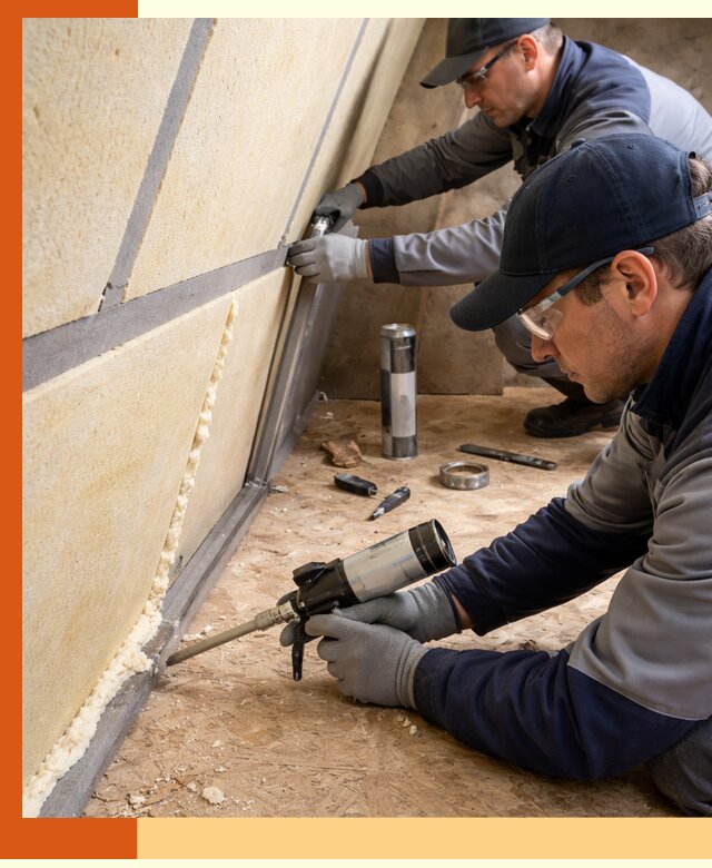 Герметизация стыков ППУ в Острогожске — надежное уплотнение швов