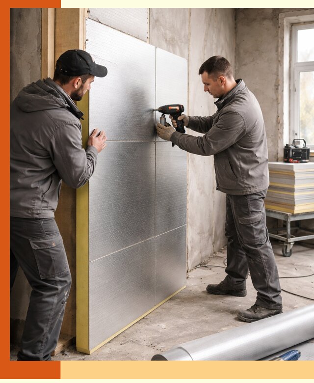 Утепление PIR панелями домов и зданий в Острогожске