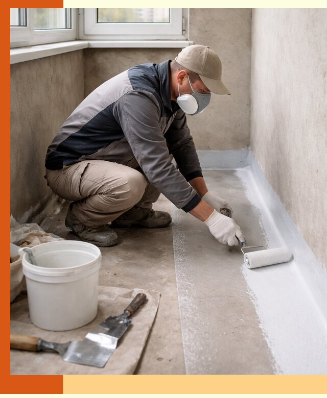 Утепление балкона жидкой теплоизоляцией в Острогожске