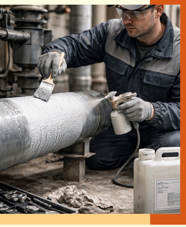 Утепление оборудования жидкой теплоизоляцией в Острогожске от 4694 руб. | ТепломастерСтг