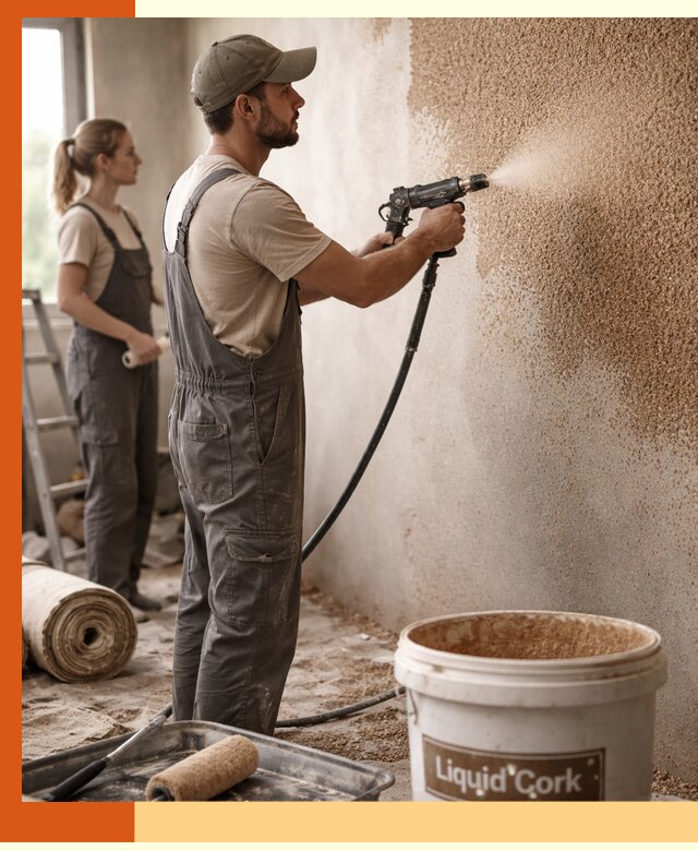 Утепление стен жидкой пробкой в Острогожске эффективное и долговечное