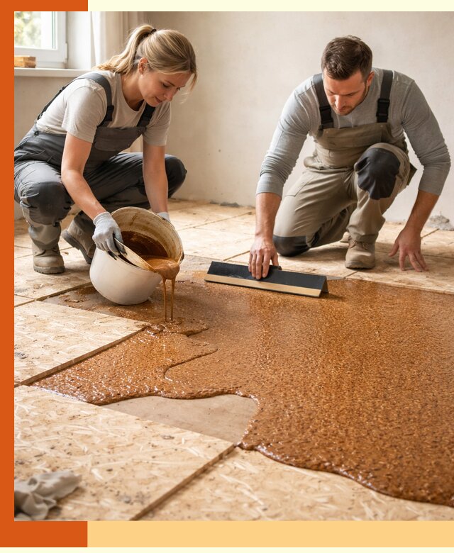 Утепление пола жидкой пробкой в Острогожске для квартир и домов