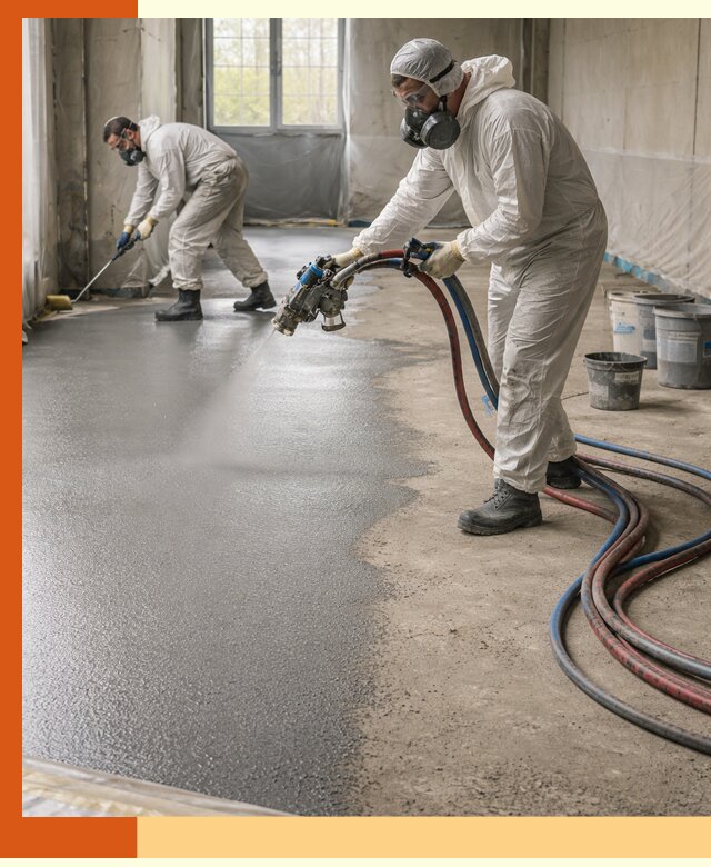 Гидроизоляция полимочевиной полов и конструкций в Острогожске