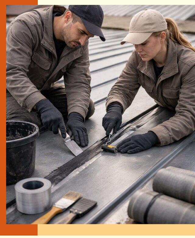 Гидроизоляция фальцевой кровли в Острогожске качественно и надежно