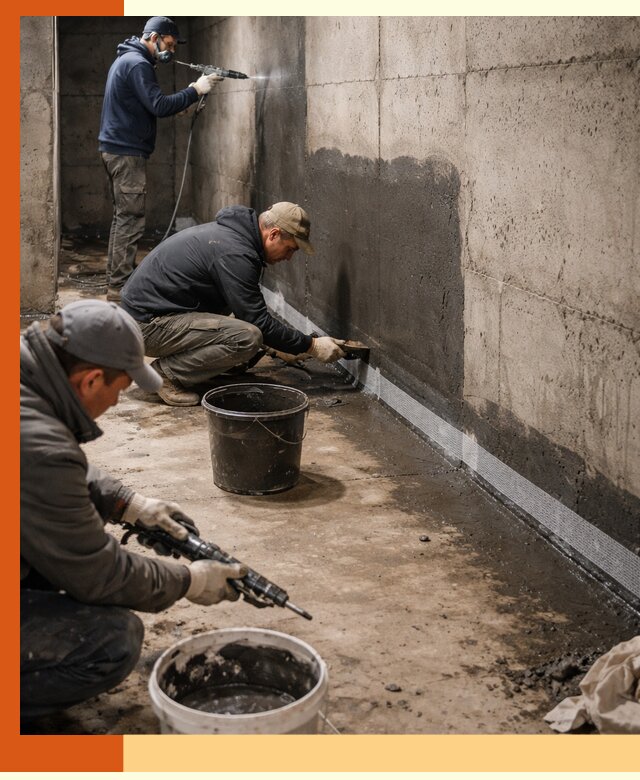 Гидроизоляция подвала в Острогожске — комплексная защита от влаги