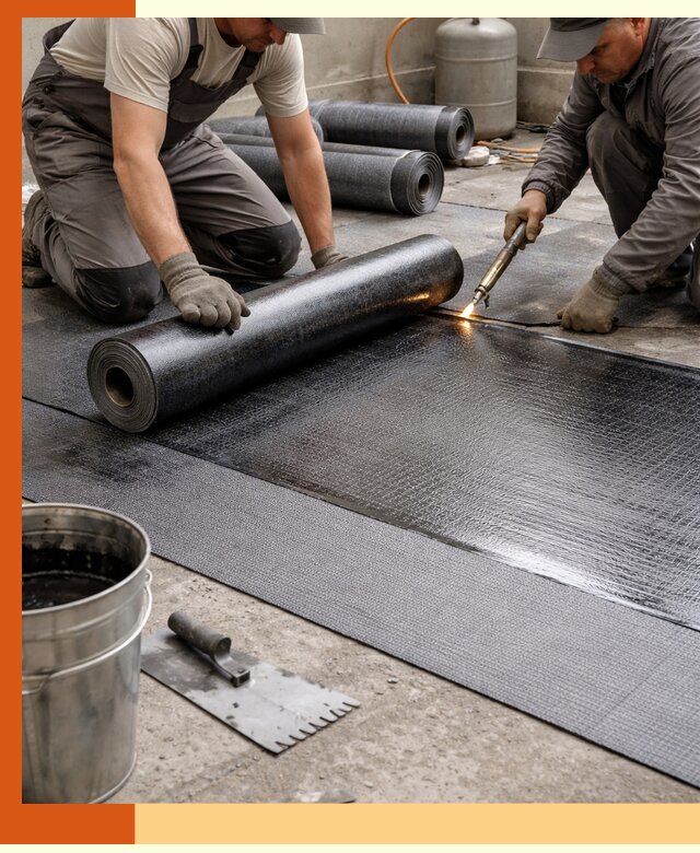 Монтаж гидроизоляционной мембраны в Острогожске для зданий и конструкций