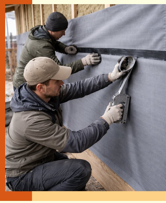 Монтаж ветроизоляции зданий и конструкций в Острогожске