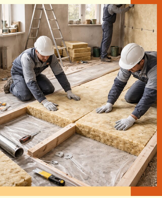 Восстановление теплоизоляции в Острогожске от 8866 руб. — ремонт утепления под ключ | ТепломастерСтг