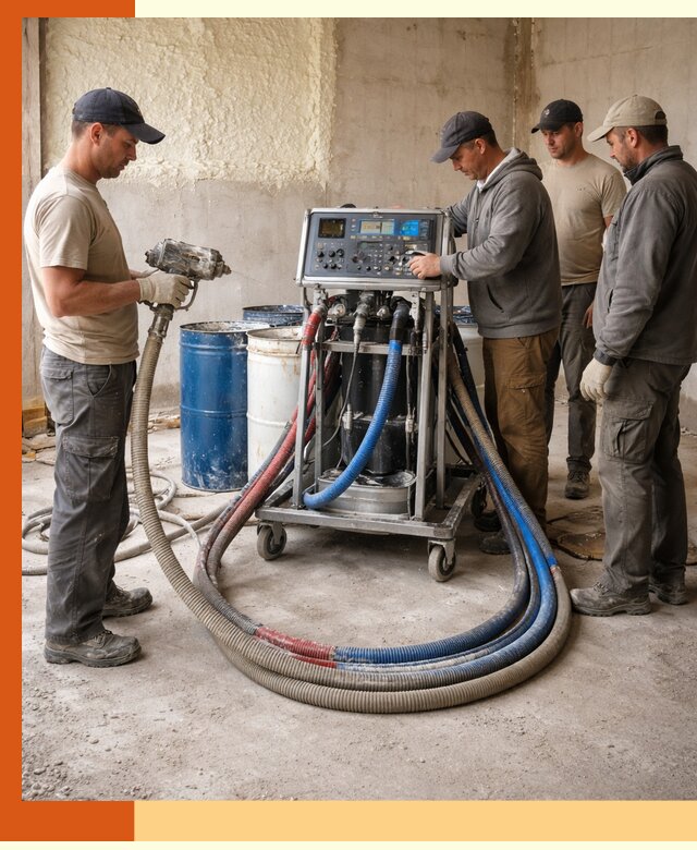 Аренда установки для напыления ППУ в Острогожске на выгодных условиях